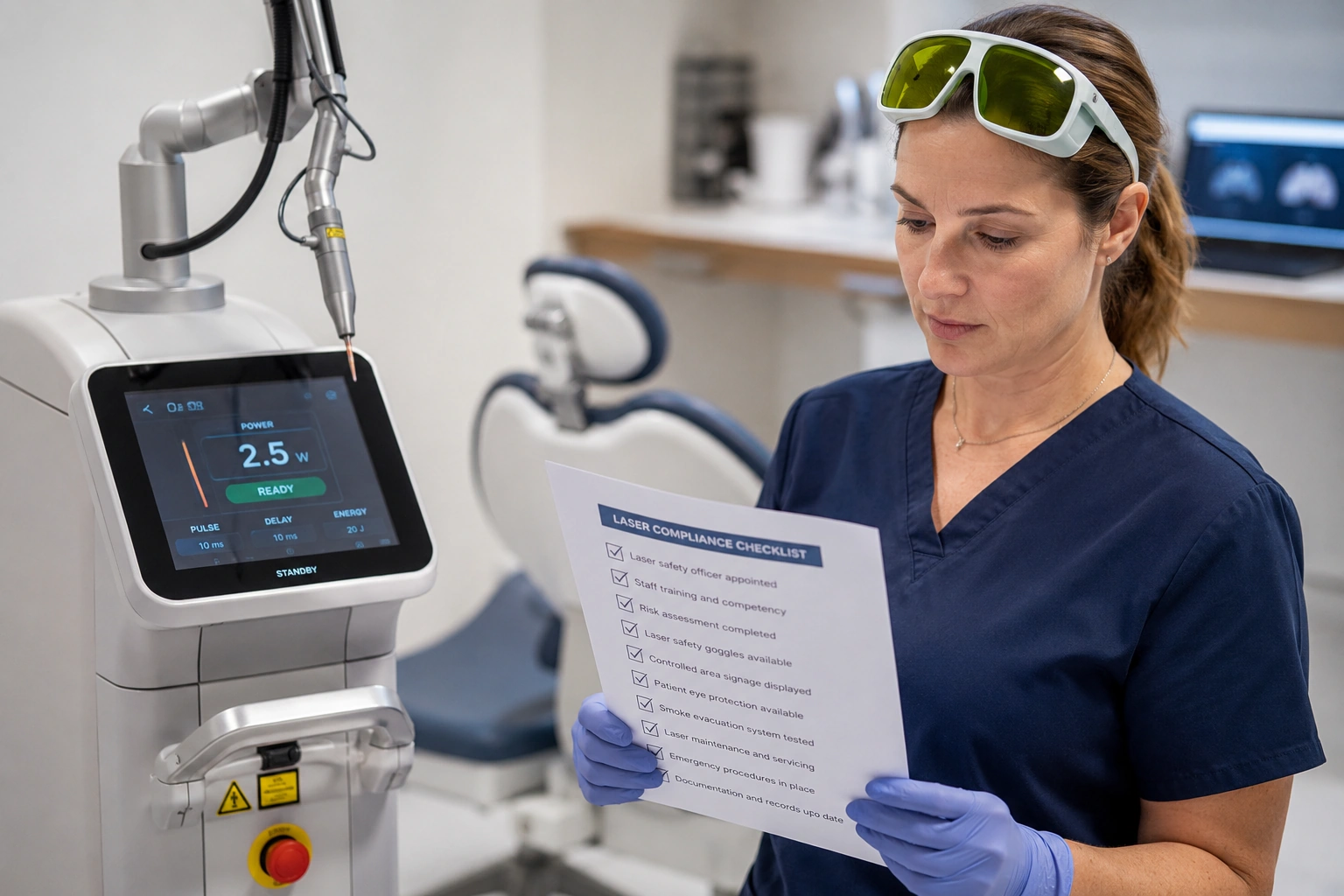 laser dentistry requirements